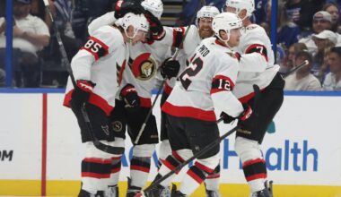 Sens Are Hoping Tonight's Injury Isn't Serious