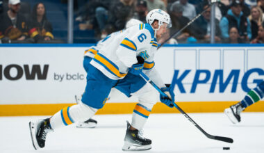 No Contract Talks Between St. Louis Blues, Philip Broberg