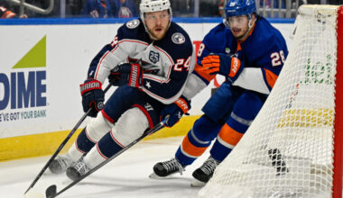 Blue Jackets Place Mathieu Olivier On IR, Recall Luca Del Bel Belluz