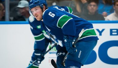 Canucks turn in a strong effort, fall 4-1 to Mammoth