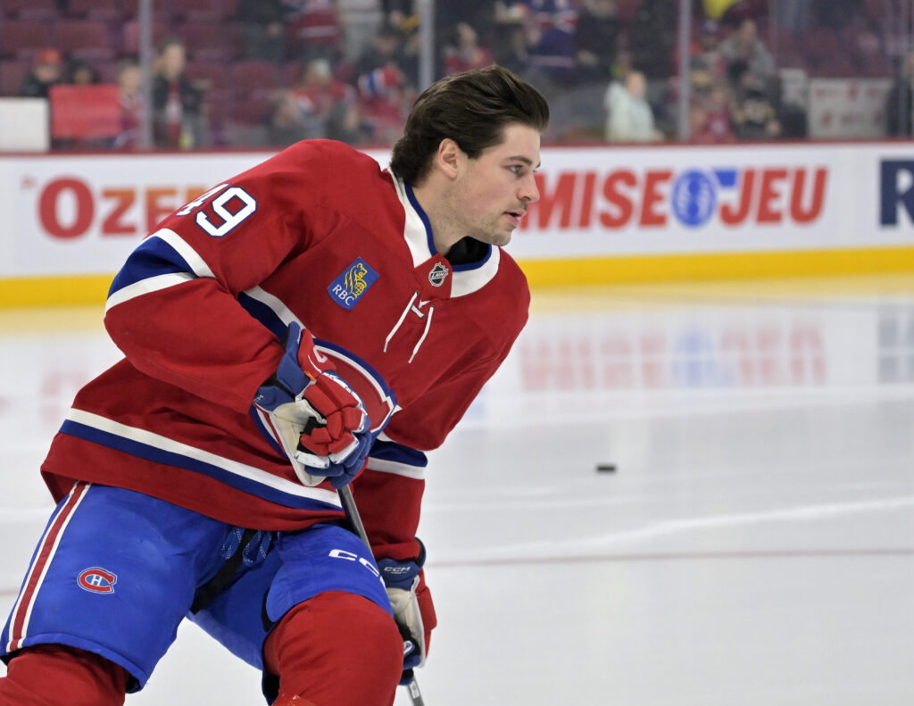Montreal Canadiens Reassign Jared Davidson