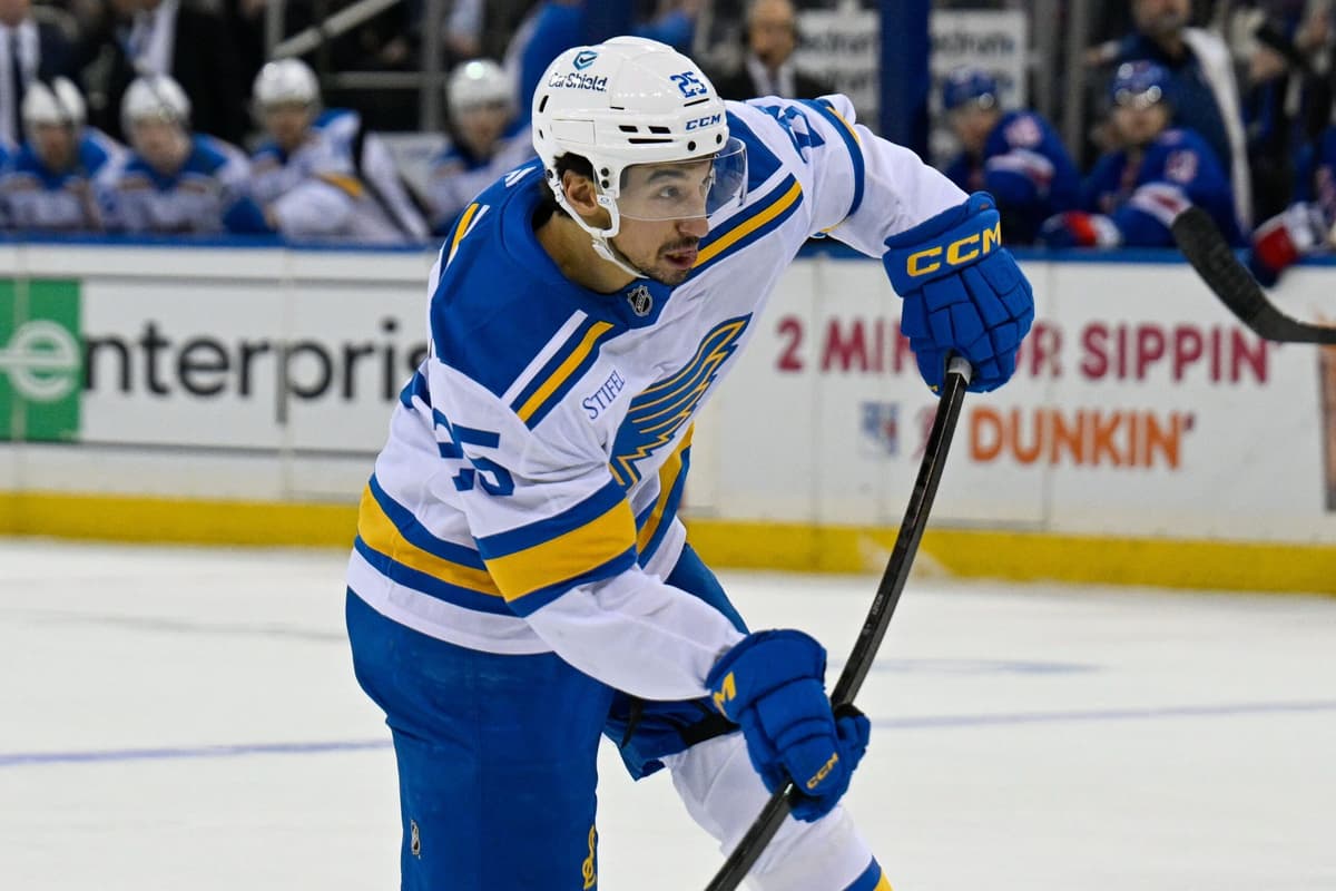 Blues injury news: Jordan Kyrou out week-to-week