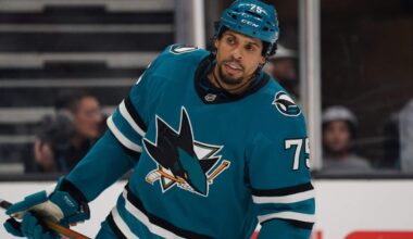 Sharks’ Ryan Reaves has lingering feelings, but ‘no regrets’ about time in Toronto