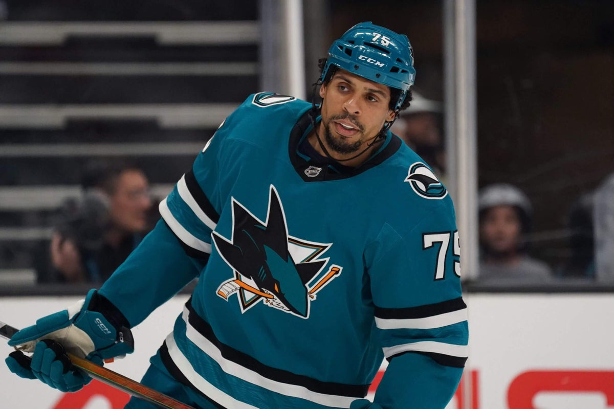 Sharks’ Ryan Reaves has lingering feelings, but ‘no regrets’ about time in Toronto