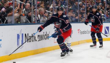 Blue Jackets’ Isac Lundestrom out week-to-week with lower-body injury