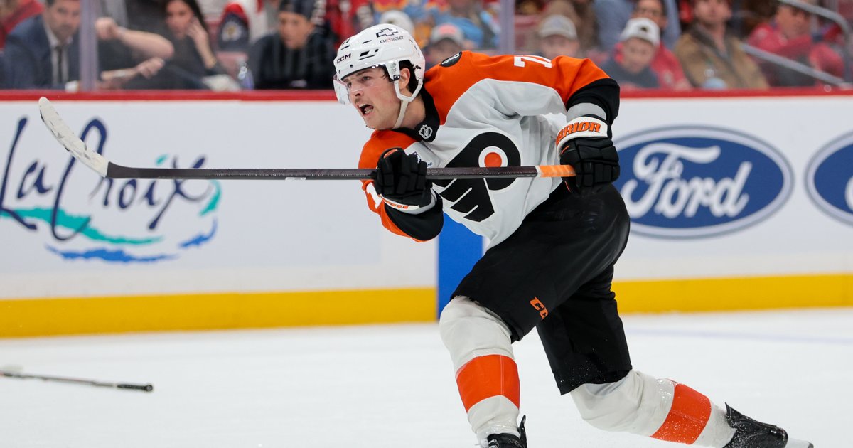 The Flyers lost to the Penguins. Worse yet, they lost Tyson Foerster to injury.