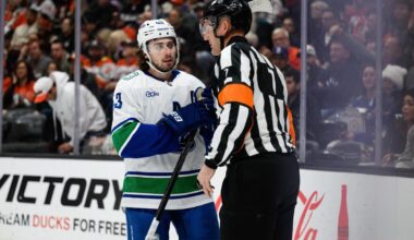 Quinn Hughes and Adam Foote address on-ice frustrations