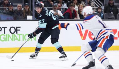 Kraken’s Mason Marchment out for Thursday rematch, Nugent-Hopkins returns to top line