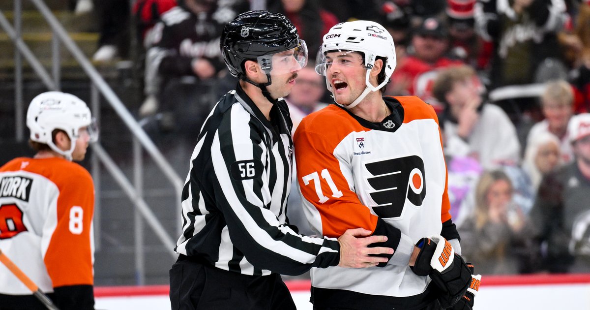 Surgery expected to sideline Flyers' Tyson Foerster for rest of regular season