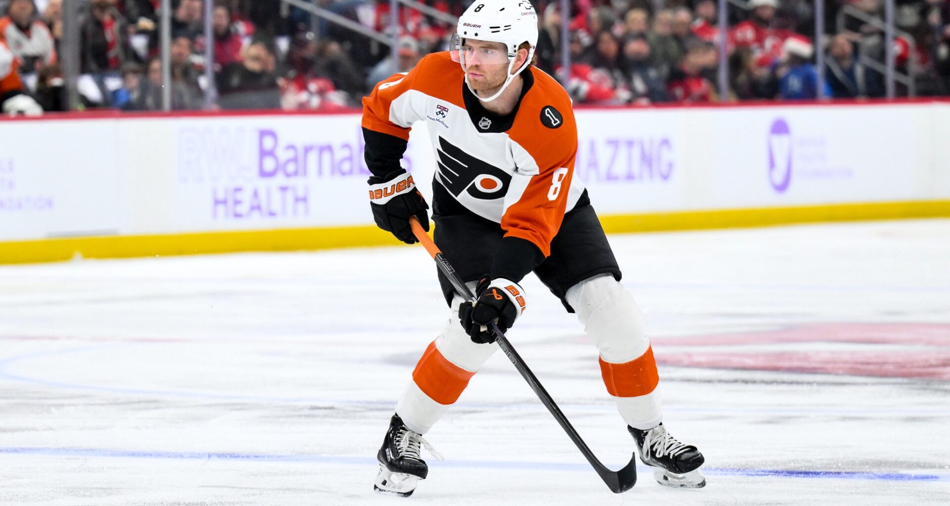 Flyers lose key defenseman vs. Sabres with apparent injury