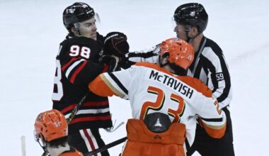 Feisty Connor Bedard propels Blackhawks to comeback win over Ducks