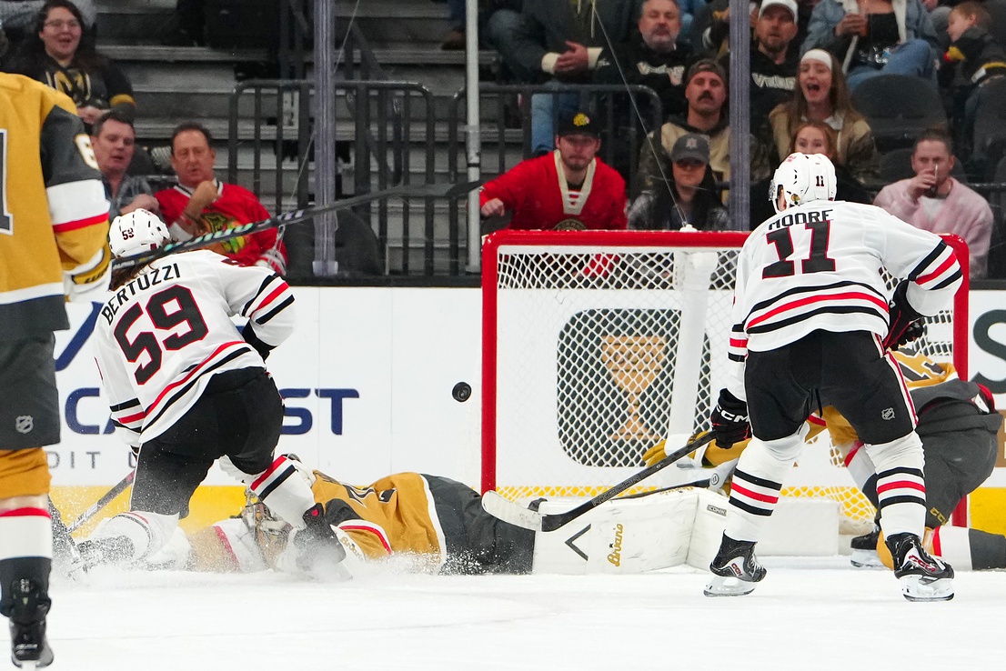 Chicago Blackhawks at Vegas Golden Knights, December 2, 2025: score, highlights, results, analysis