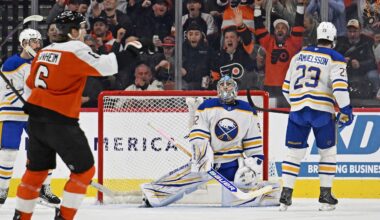Sabres Get Cheese Staked by Philly, Fall 5-2