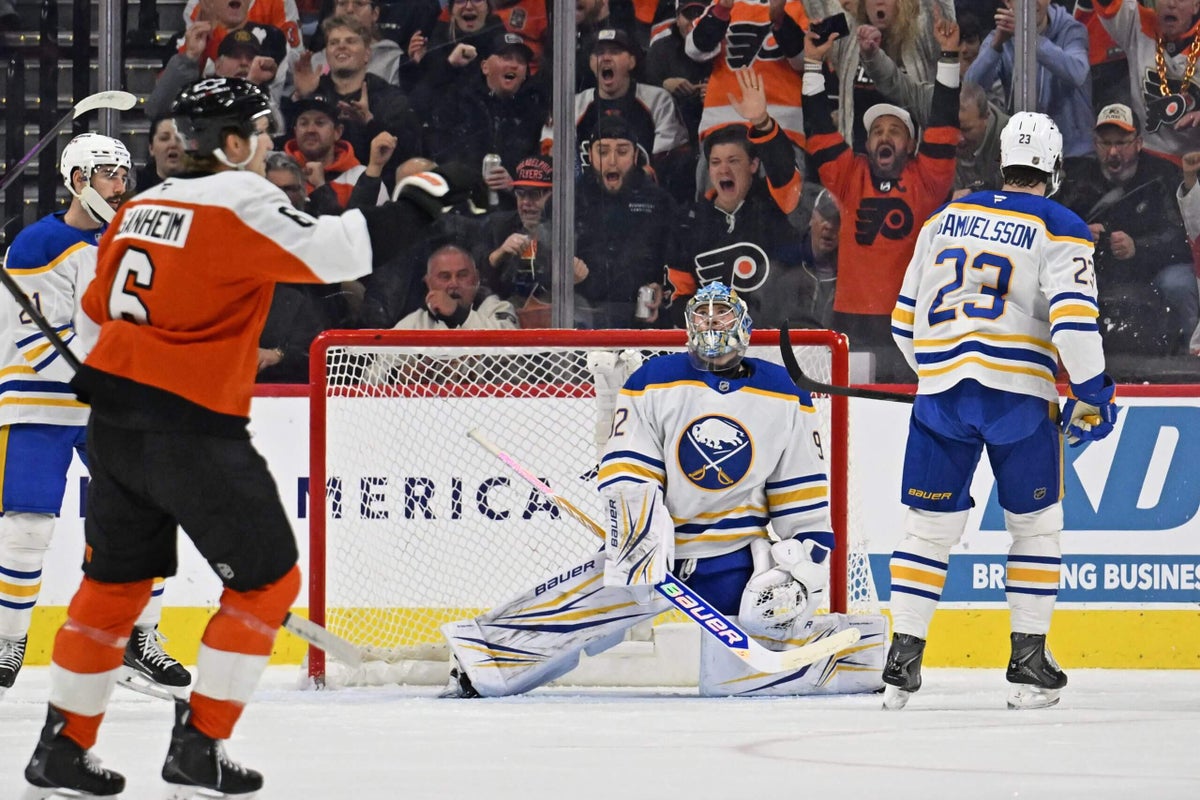 Failed challenge, sloppy play cost Sabres in loss to Flyers: 5 thoughts