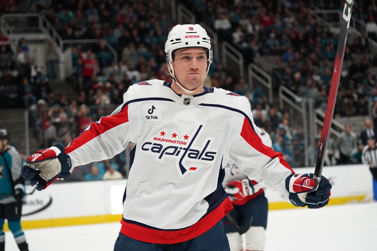 Capitals’ Ryan Leonard activated from IR, returns against Rangers