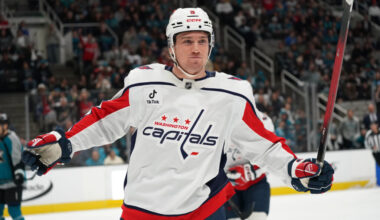 Capitals' Ryan Leonard Out With An Upper-Body Injury