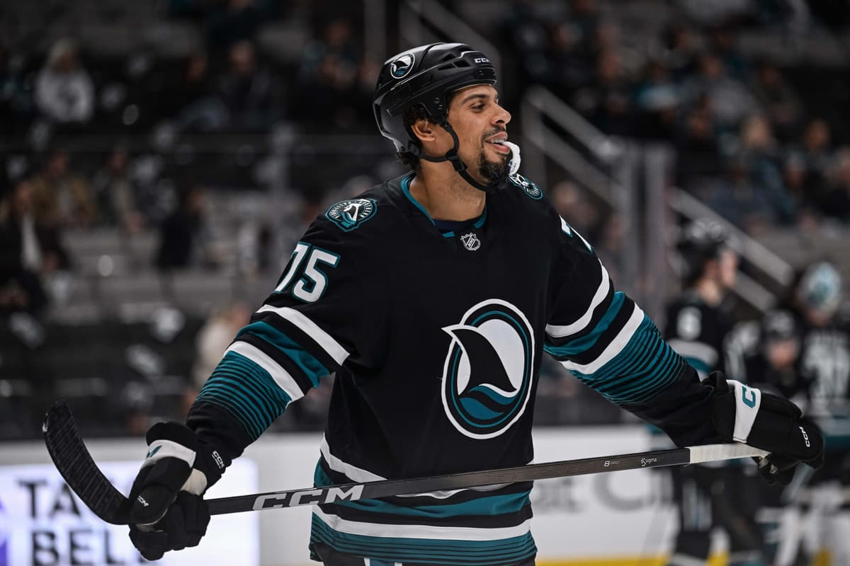 Sharks’ Ryan Reaves on facing Leafs