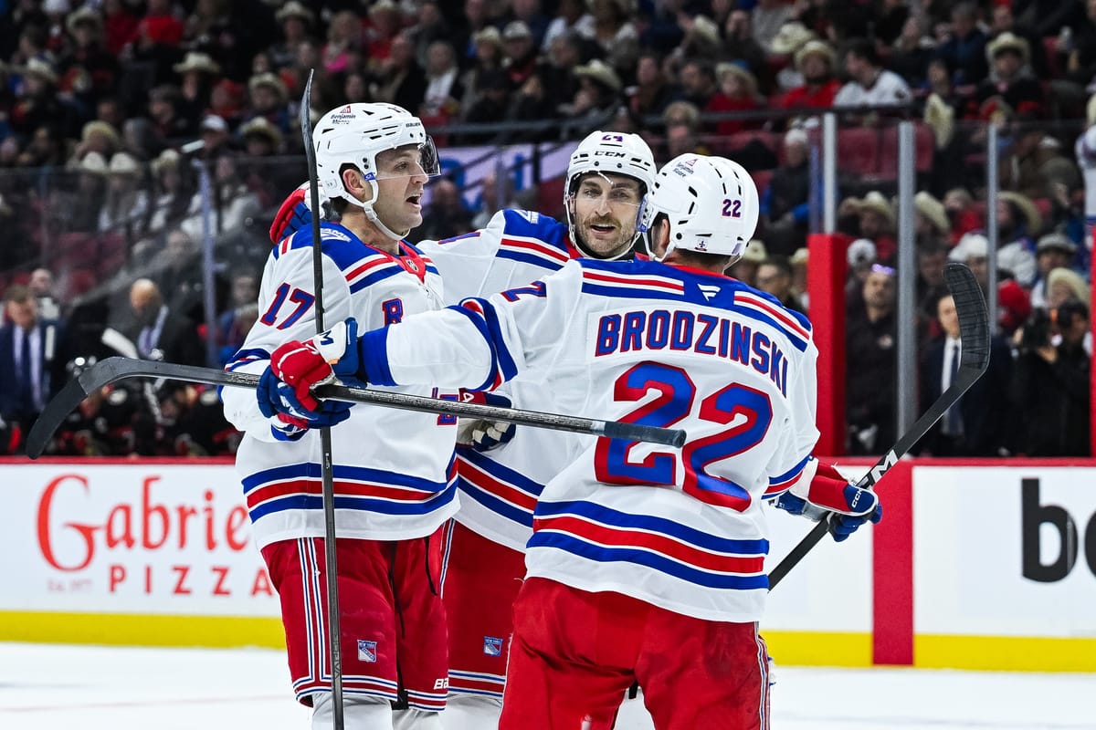 Rangers Extend Road Roll With 4–2 Win Over Ottawa