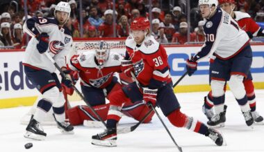 Blue Jackets can’t solve Washington’s Logan Thompson, suffer first shutout loss