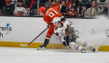 Leo Carlsson’s Ducks win this round vs. Connor Bedard’s Blackhawks in burgeoning rivalry