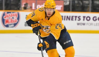 Oilers acquire Spencer Stastney from Predators for 2027 pick