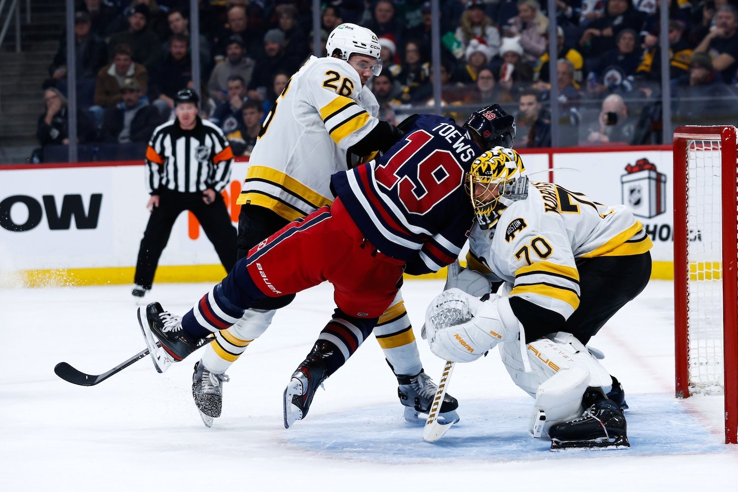Bruins double-up Jets in Charlie McAvoy's return - 98.5 The Sports Hub
