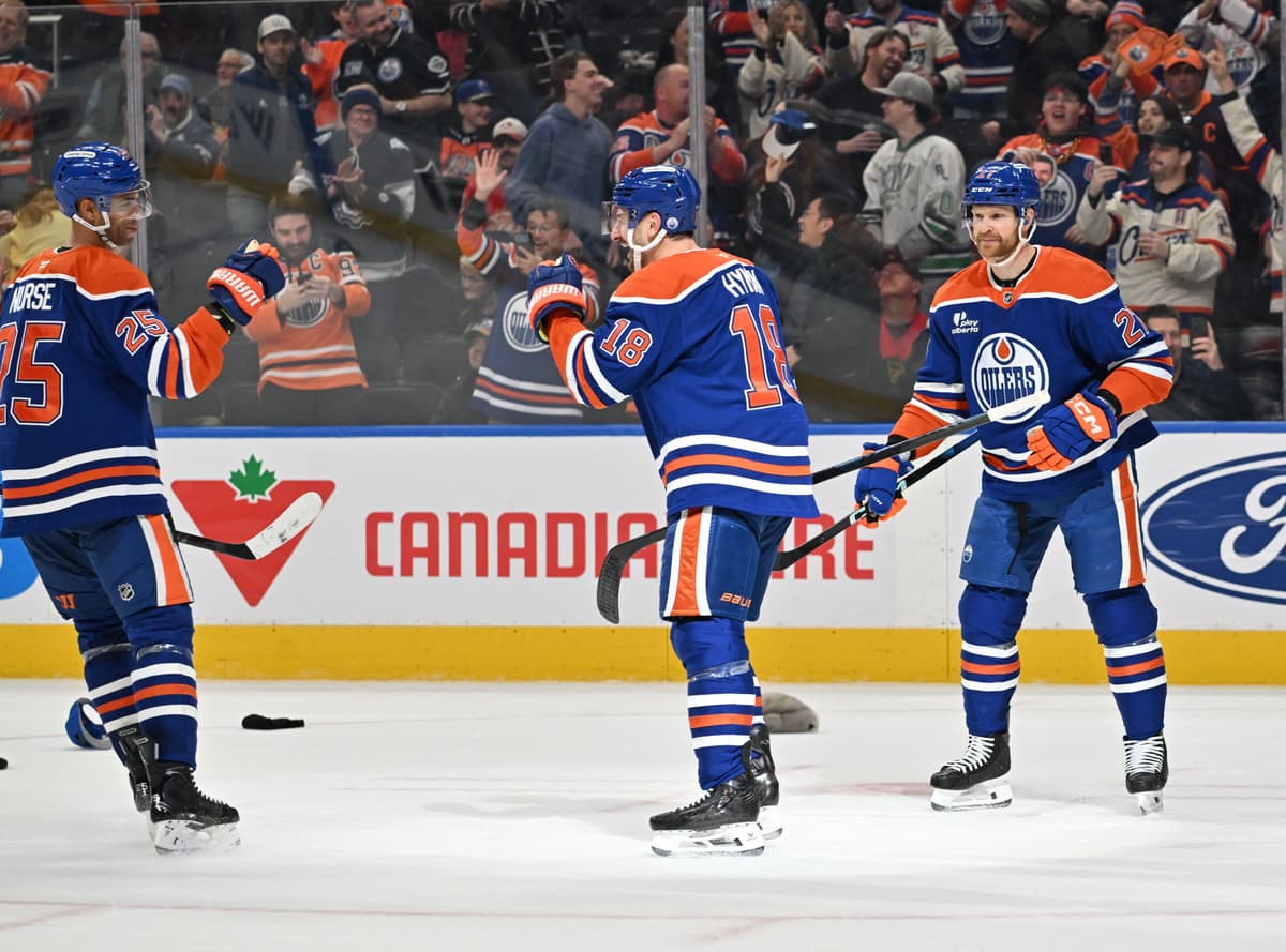 Zach Hyman’s hat trick launches Oilers over Red Wings: Recap, Highlights, Reaction