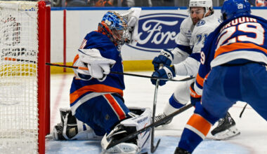 Lightning rally back to tie, but fall in shootout to Islanders, 3-2