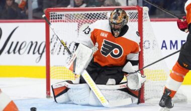 Despite Flyers’ shootout loss, Sam Ersson seems to be finding a groove