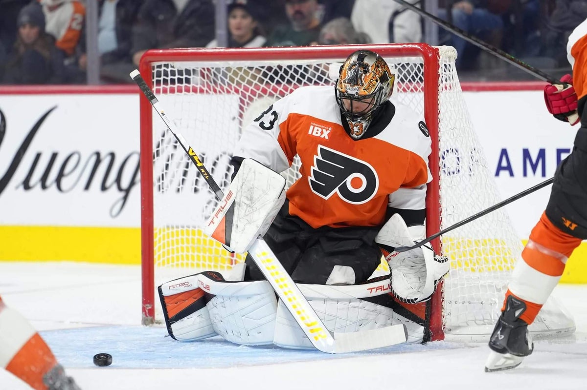 Despite Flyers’ shootout loss, Sam Ersson seems to be finding a groove