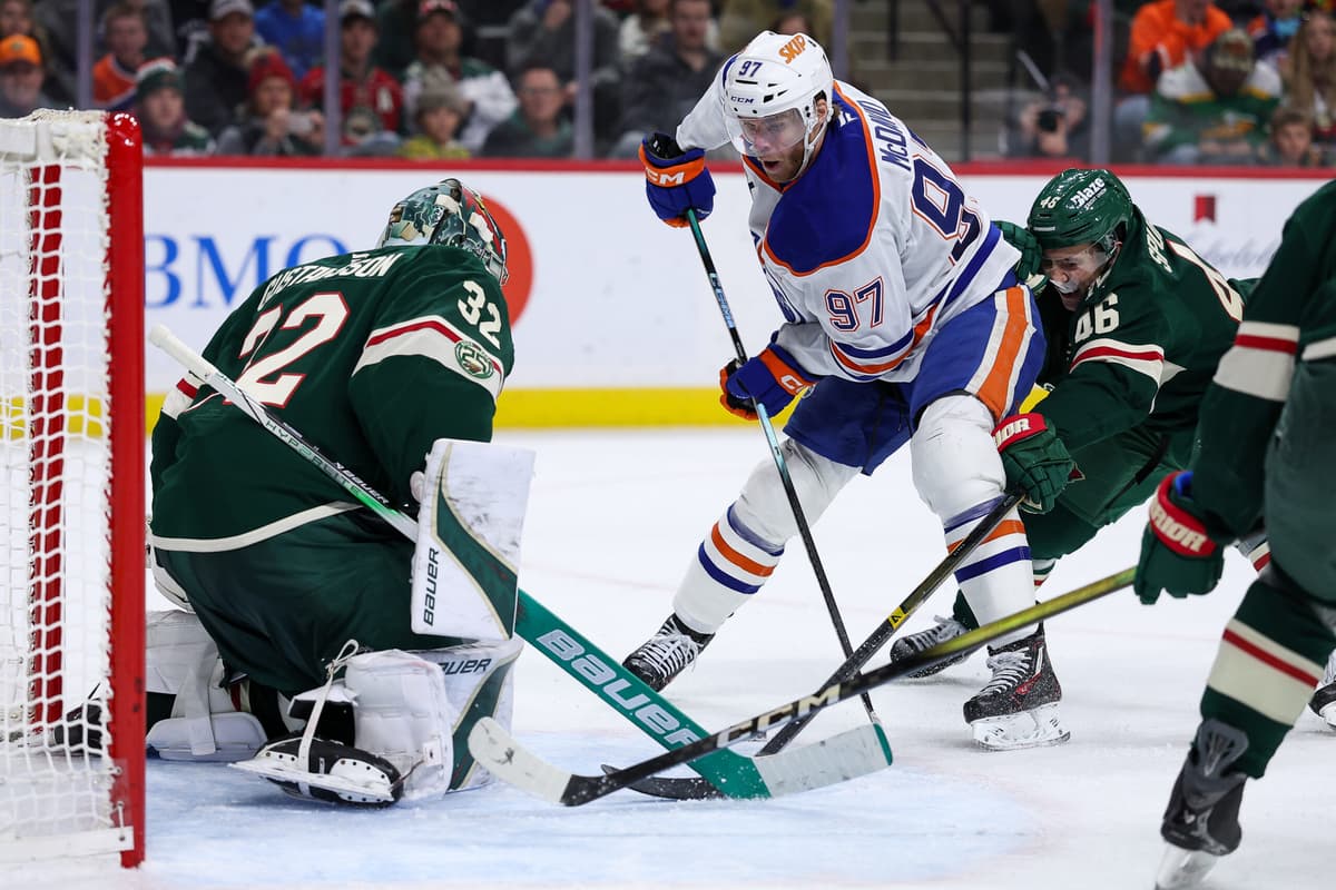 Oilers close out five-game road trip with loss to Wild: Recap, Reaction, and Highlights