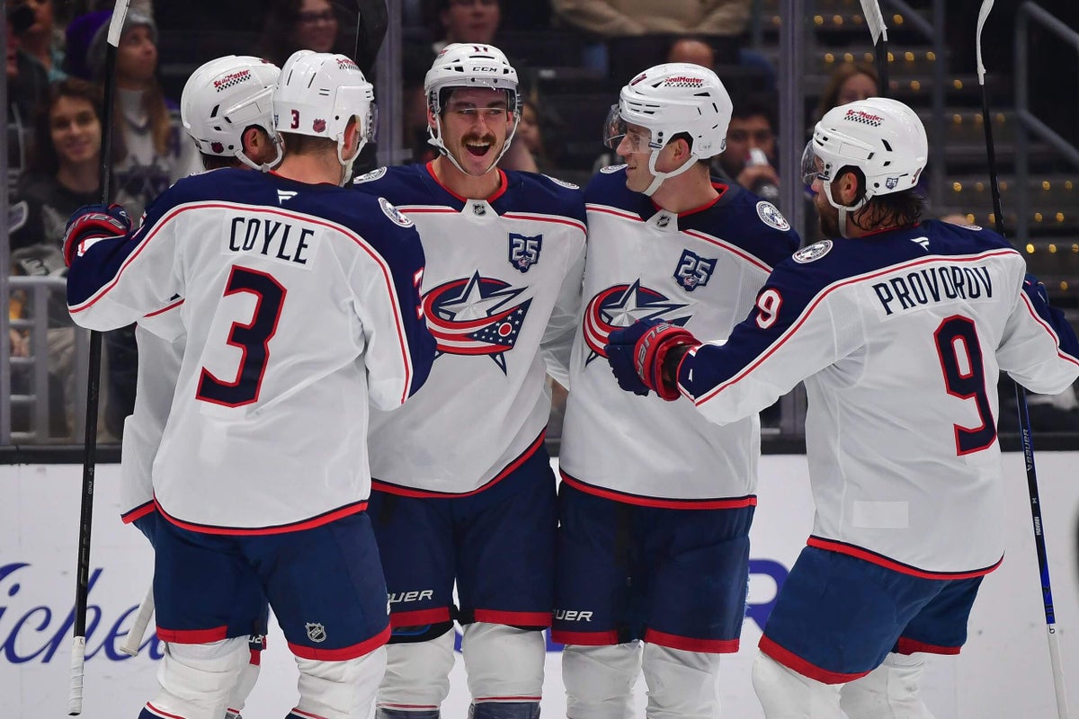 Despite Zach Werenski’s absence, Blue Jackets claim improbable 3-1 win over Kings