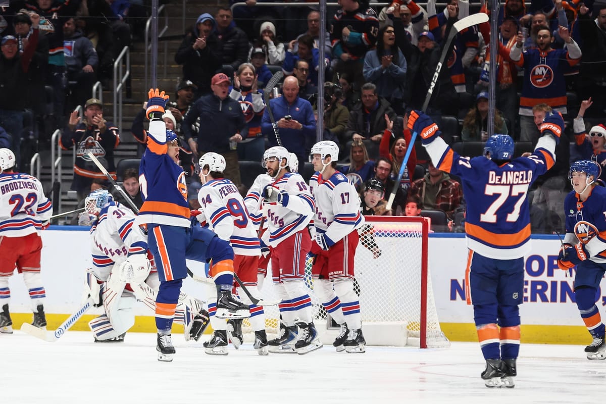 Rangers Fall 2–0 to Islanders, Shutout for Eighth Time This Season