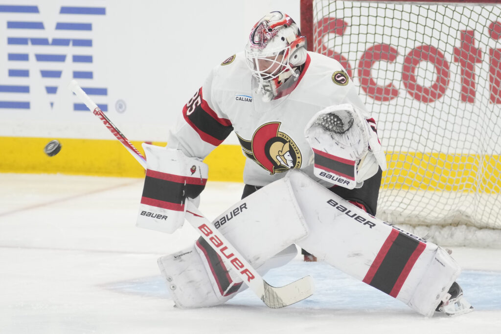 Senators' Linus Ullmark Taking Leave Of Absence, Out Indefinitely