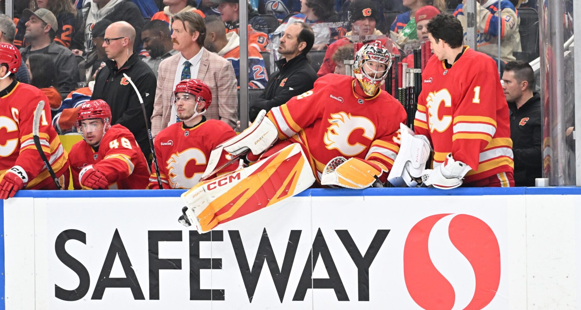 The Flames Seem Set in Net