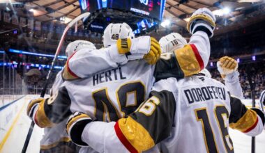 Eichel scores late in OT as Golden Knights beat Rangers