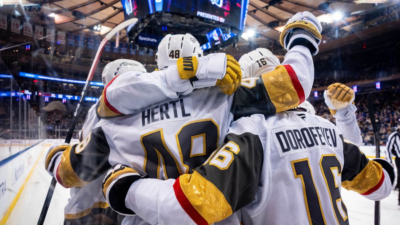 Eichel scores late in OT as Golden Knights beat Rangers