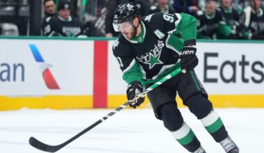 Stars' Tyler Seguin injured early vs. Rangers