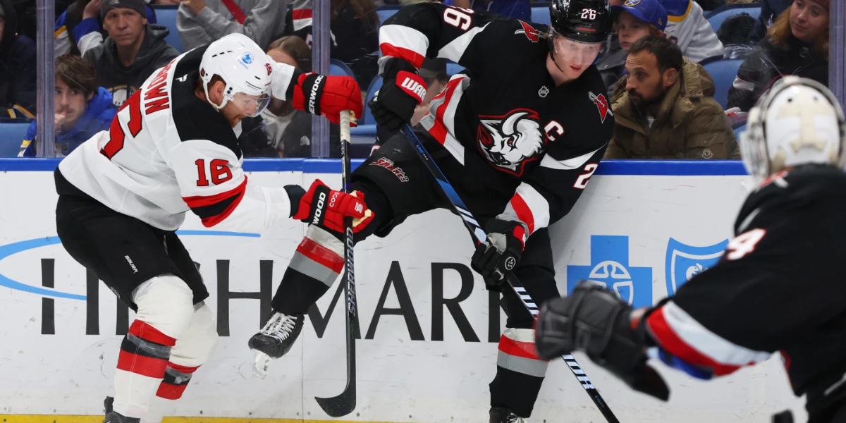 NHL Game Preview: Buffalo Sabres at New Jersey Devils with Line Combinations 12/21/2025