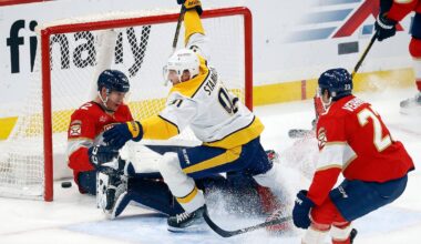 Steven Stamkos wins it in OT, Nashville Predators beat reeling Florida Panthers