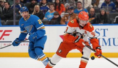 McTavish, Mintyukov score early to help Ducks beat Blues 4-1