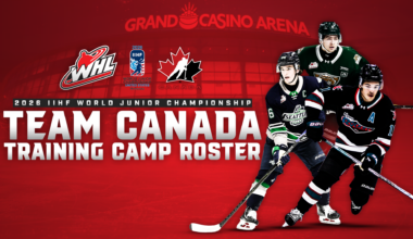 NHL first round picks and top 2026 NHL Draft prospects highlight WHL contributions to Canada's National Junior Team training camp roster