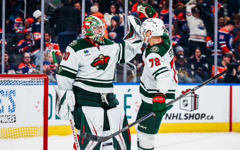 The "Wall of St. Paul" carries Wild to another win