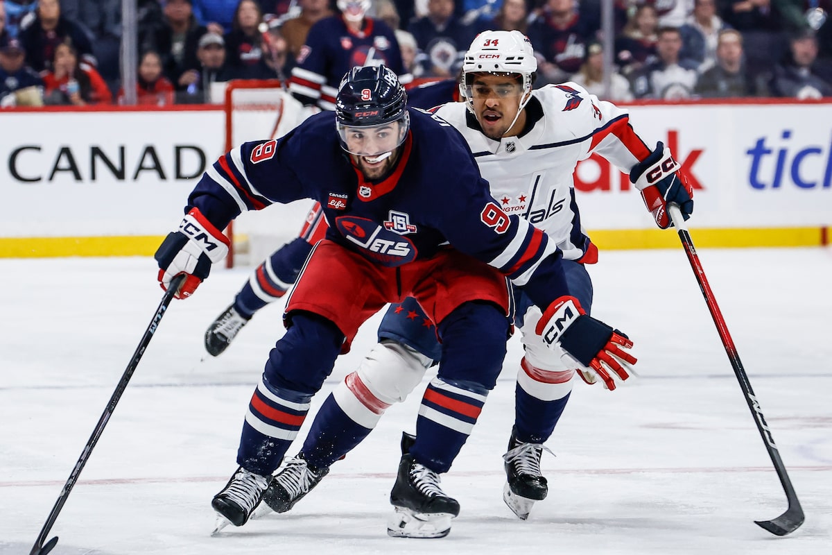 Vilardi powers Jets with two goals in 5-1 win over Capitals