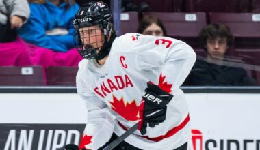 Draft-eligible defencemen Carels, Verhoeff closing in on spots with Team Canada