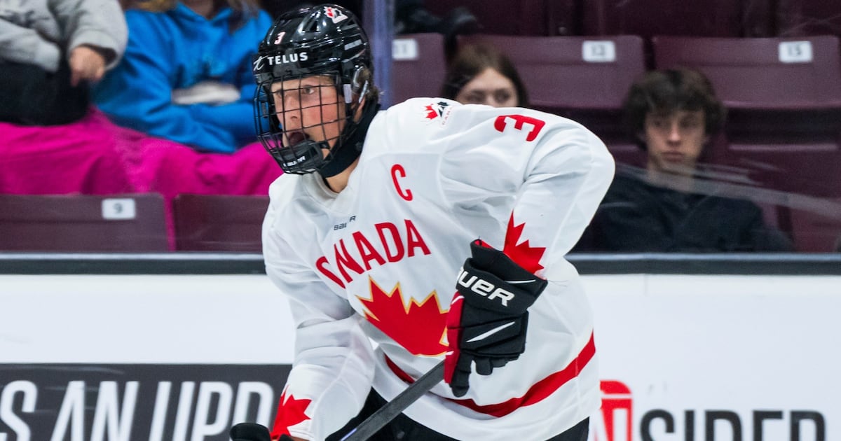 Draft-eligible defencemen Carels, Verhoeff closing in on spots with Team Canada