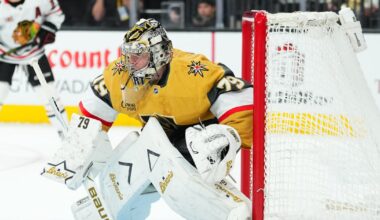 Vegas Golden Knights GK Carter Hart returns to play after acquittal, met with mixed reaction