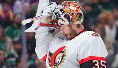 Ottawa Senators’ Linus Ullmark to take leave of absence from team