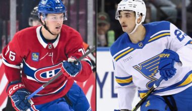 As Bolduc and Mailloux face off, Canadiens and Blues try to realize their potential