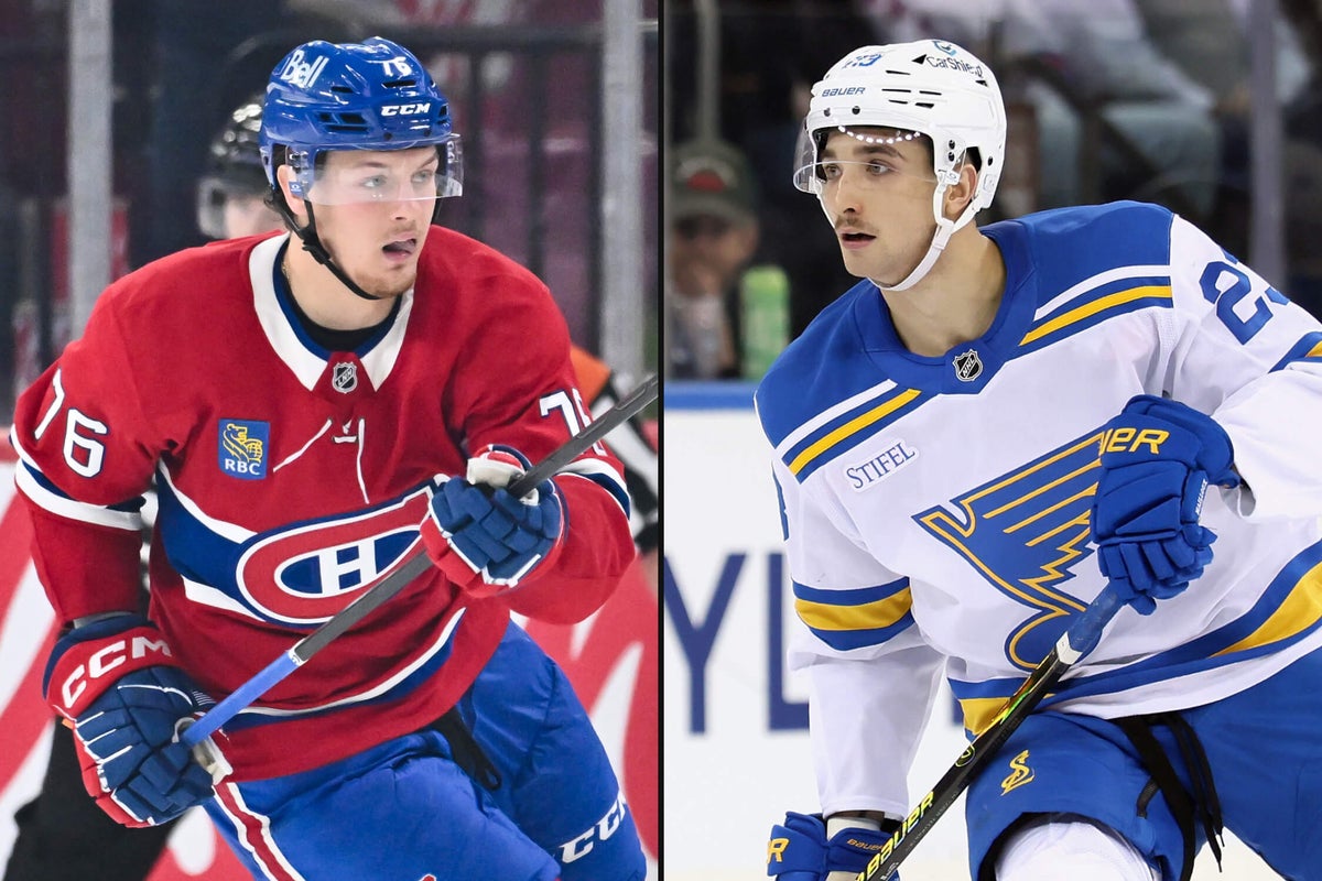 As Bolduc and Mailloux face off, Canadiens and Blues try to realize their potential